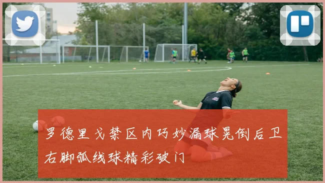 罗德里戈禁区内巧妙漏球晃倒后卫右脚弧线球精彩破门